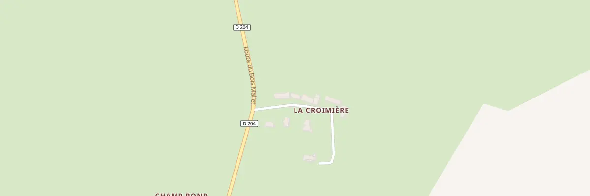 Plan du 1B Imp de la Croimière à L’Orée-d’Écouves
