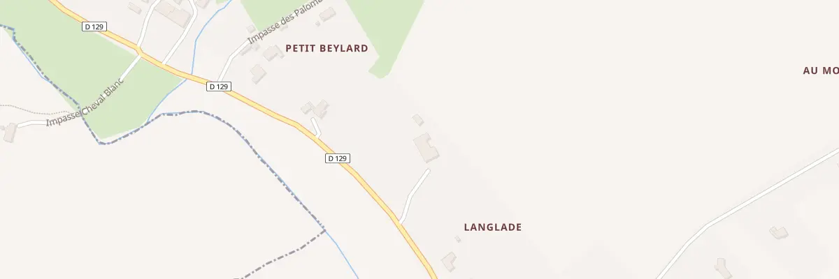 Plan du 5025 Langlade à Saint-Hilaire-de-la-Noaille