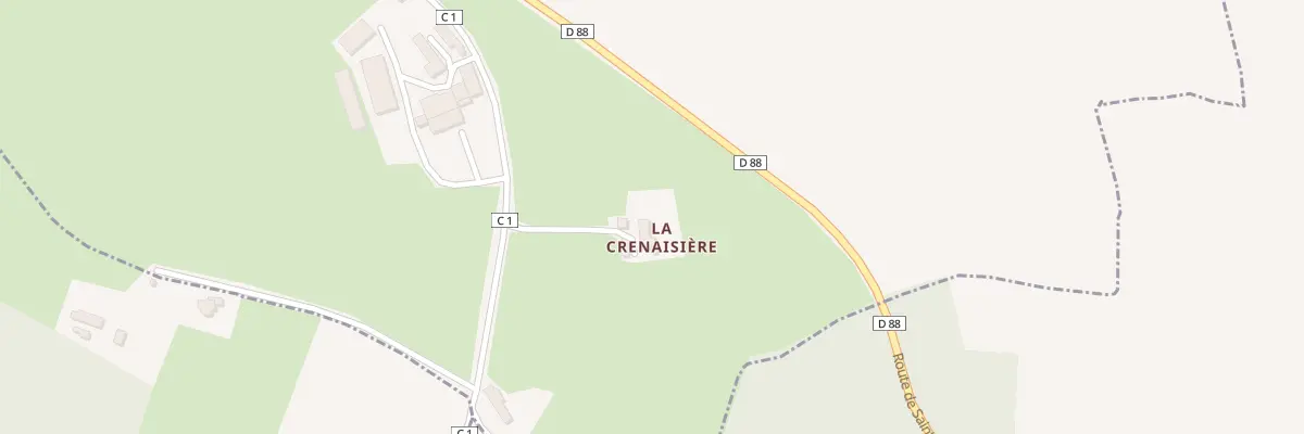 Plan du 355 Rte de Brains à Bernay-Neuvy-en-Champagne