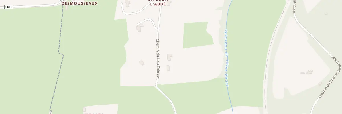 Plan du 5054 Chem de Tolmer à Saint-Vaast-en-Auge