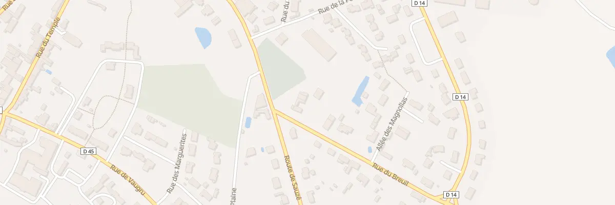 Plan du 2 Rue du Breuil à Lezay