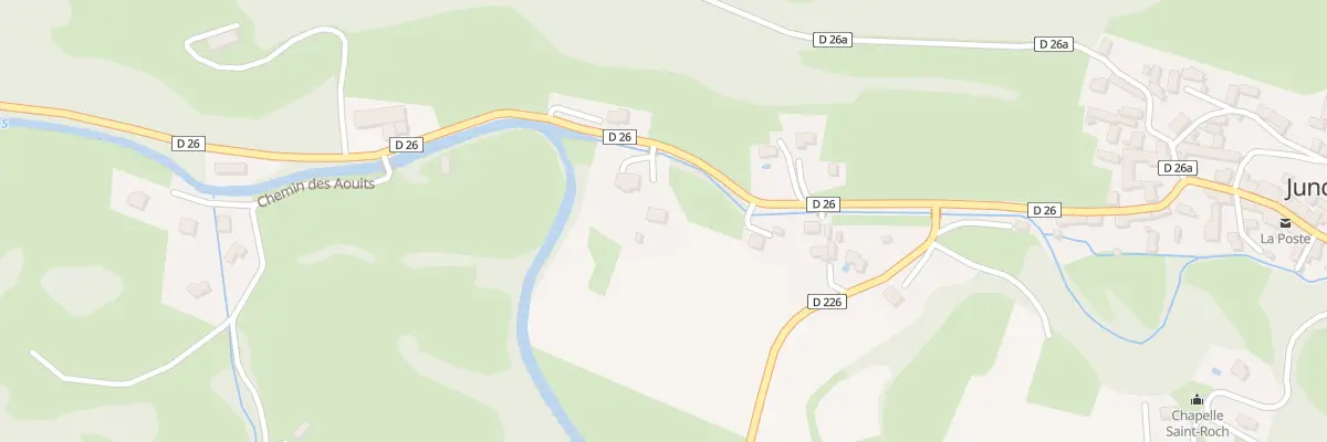 Plan du 20 Rue de Castelloubon à Juncalas