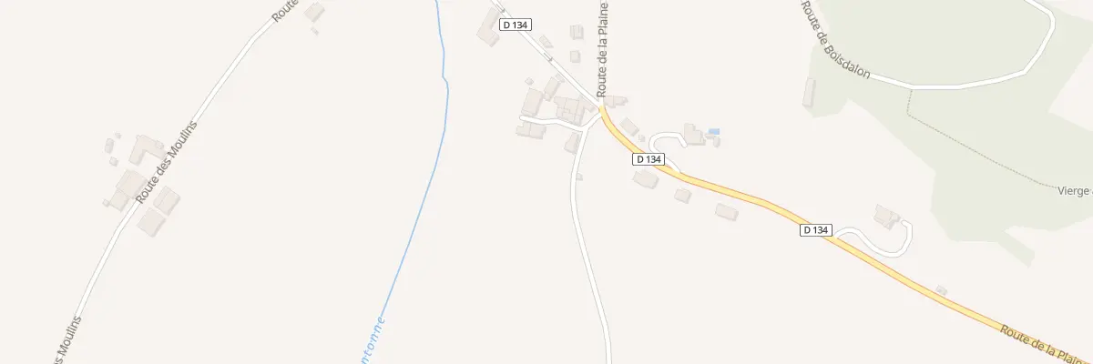 Plan du 5 Imp du Ruisseau à Yviers