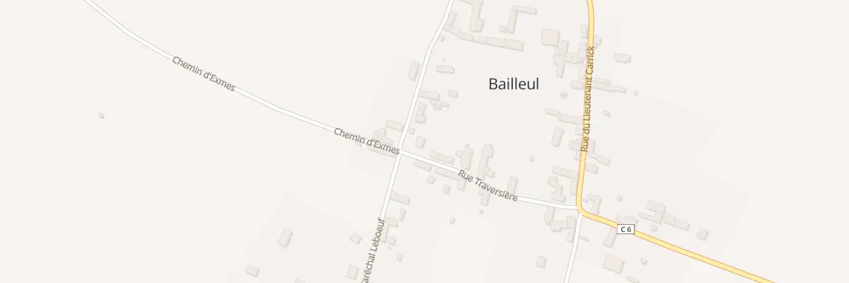 Plan du 27 Rue Traversière à Bailleul