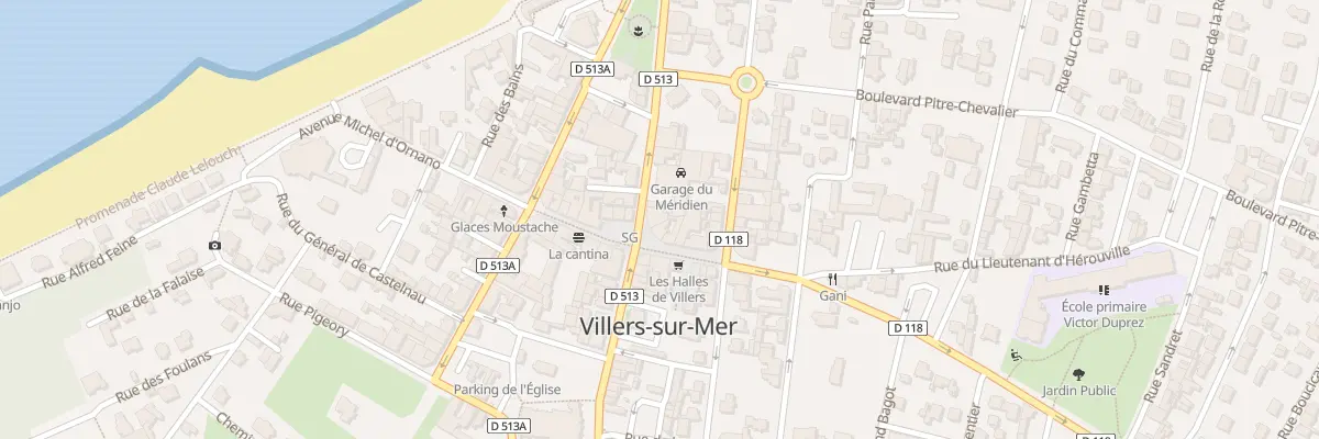 Plan du 19 Rue du Mal Leclerc à Villers-sur-Mer