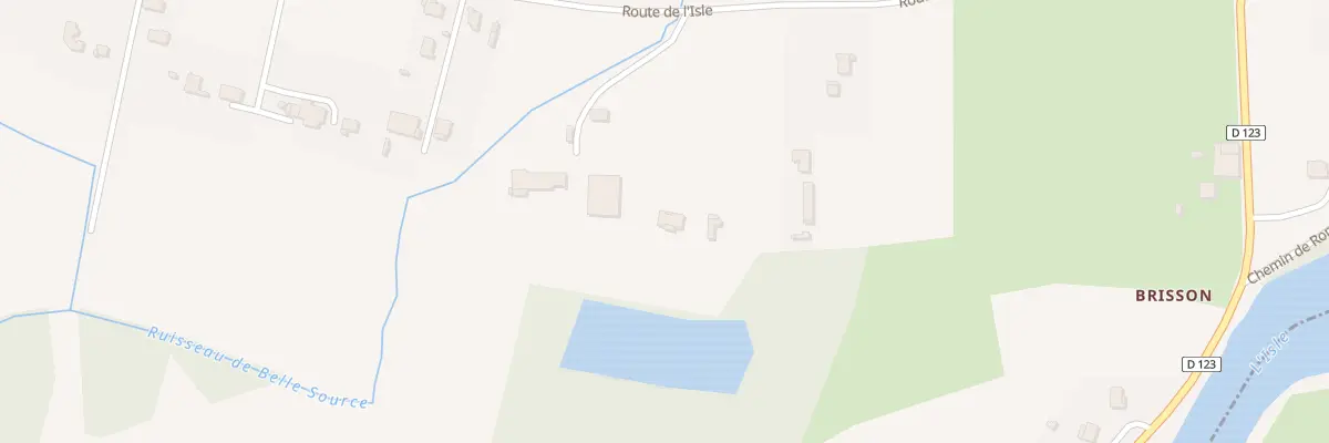 Plan du 168 Chollet Est à Porchères
