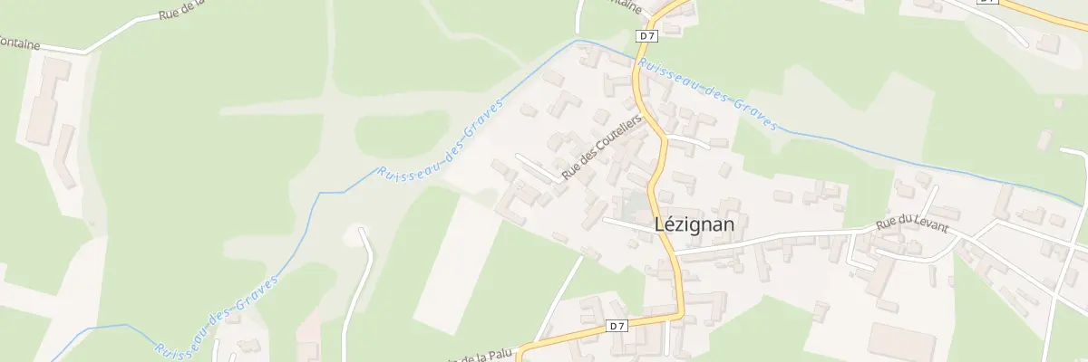 Plan du 14 Rue des Coutéliers à Lézignan