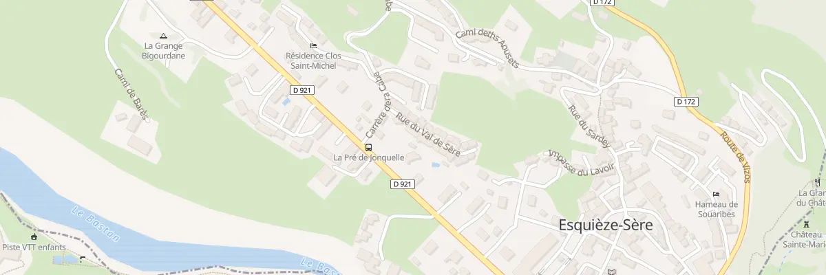 Plan du 6 Rue du Val de Sère à Esquièze-Sère