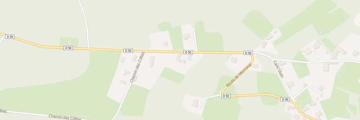 Plan du 33 Rte de Moncaup à Sombrun