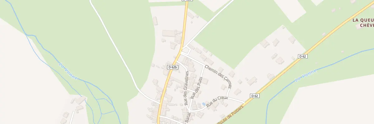 Plan du 12 Rue de Gravelines à Sanxay