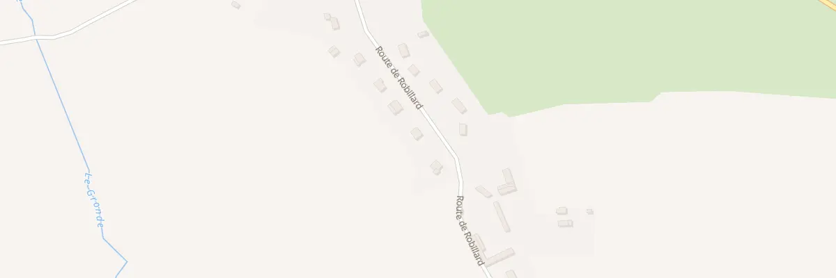 Plan du 25 Rte du Robillard à Saint-Pierre-en-Auge