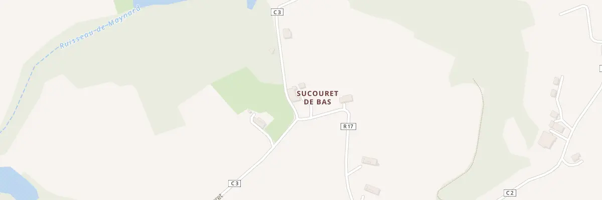 Plan du 5063 A Sucouret de Bas à Bourrouillan