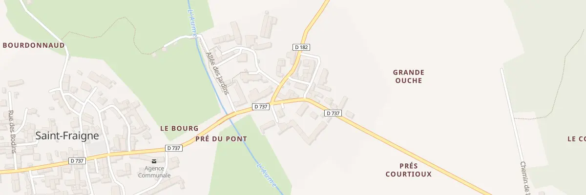 Plan du 20 Rue du Chant du Coq à Saint-Fraigne