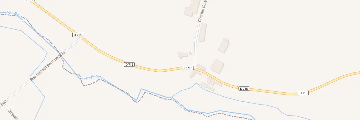 Plan du 526 Che du Moulin de Fontaine à Fontaine-les-Bassets
