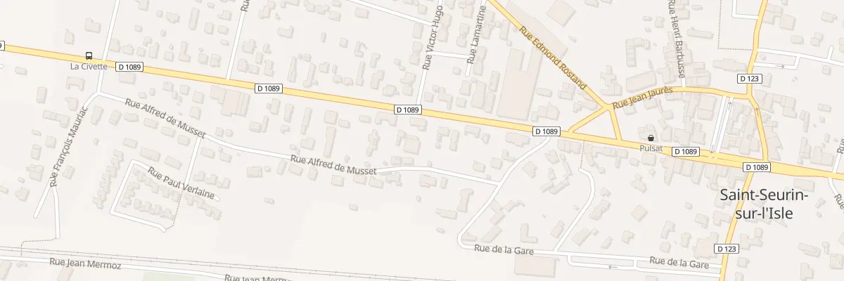Plan du 61 Rue de la République à Saint-Seurin-sur-l’Isle