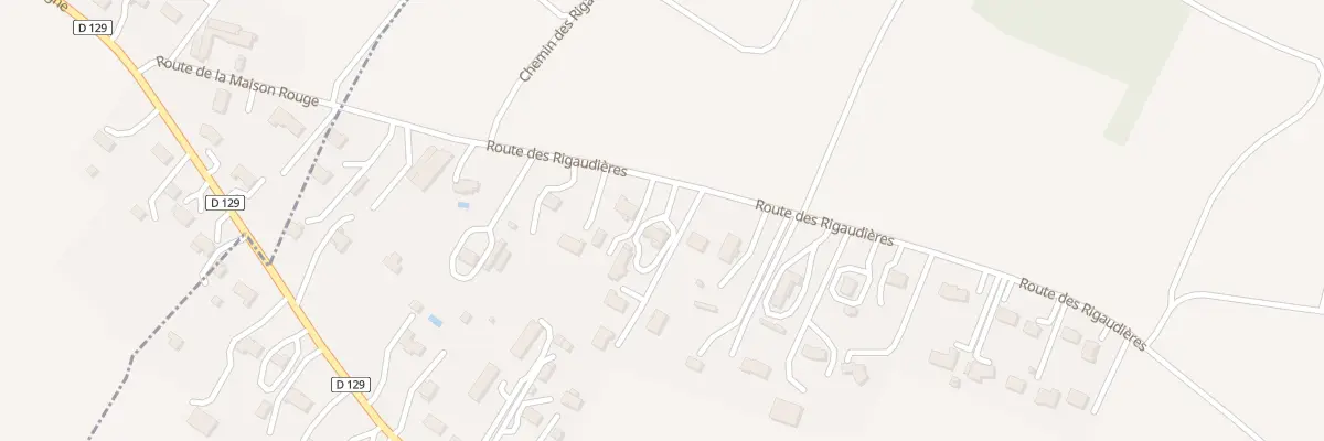 Plan du 153 Rte des Rigaudieres à Allonnes