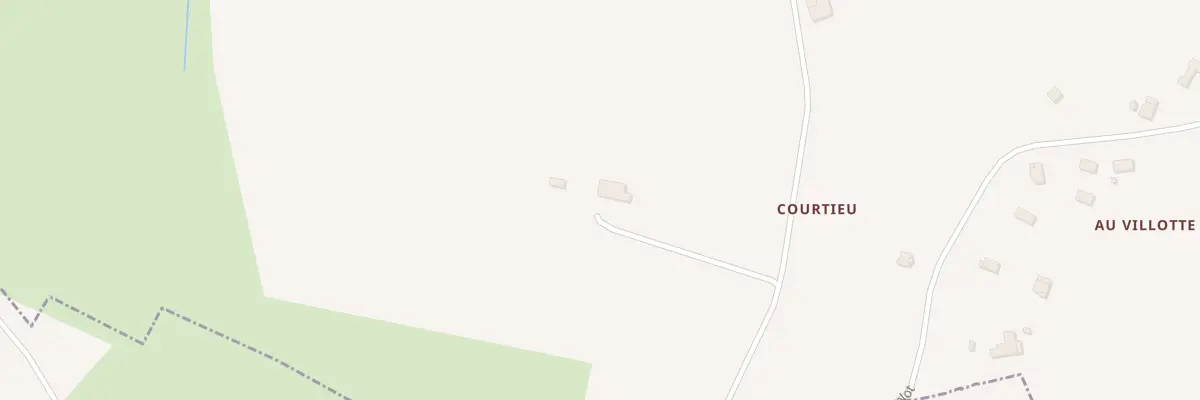 Plan du 2 Courtieu à Saint-Hilaire-de-la-Noaille