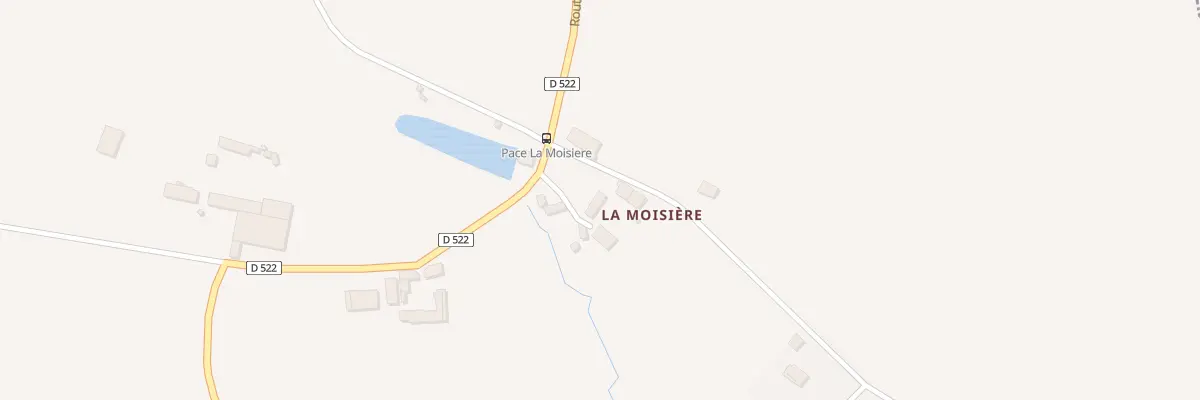 Plan du 2 La Moisière à Pacé