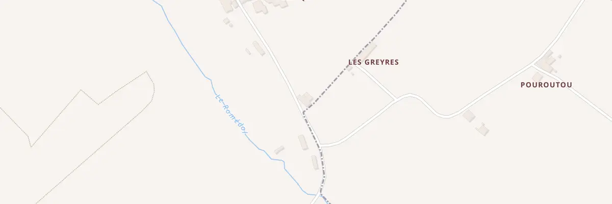 Plan du 1 Peyriquey à Doulezon