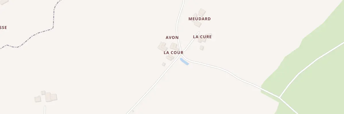 Plan du 5057 Avon à Avon