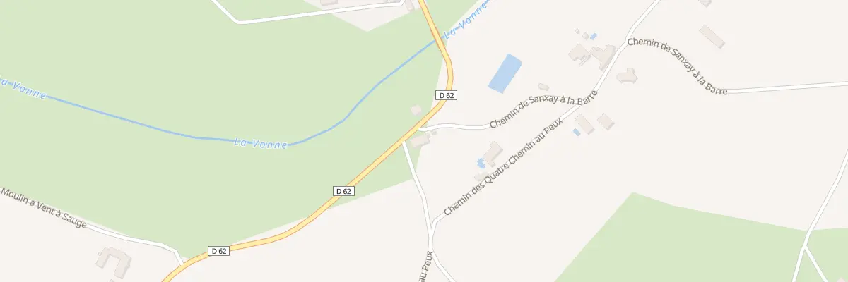 Plan du 37 Rue de la Rochelle à Sanxay