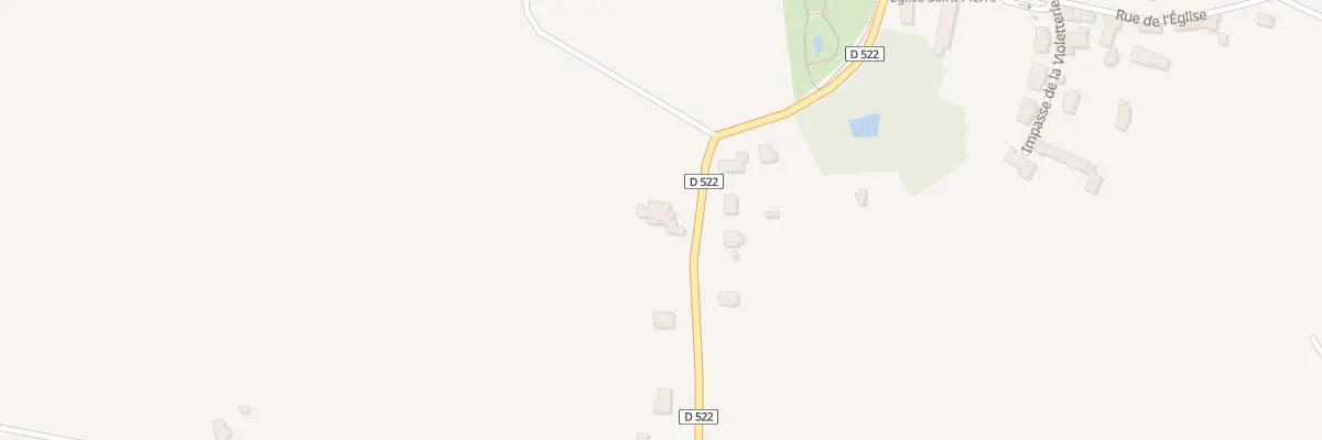 Plan du 2 Rte du Theil à Pacé