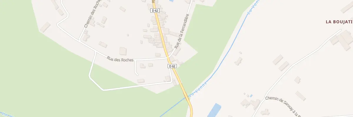 Plan du 7 Rue de la Ferrandière à Sanxay