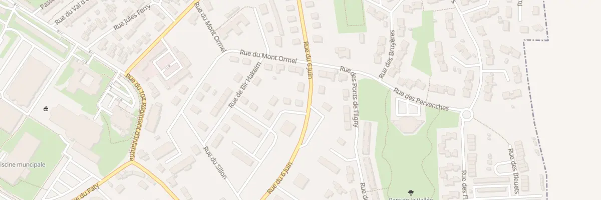 Plan du 2 Rue du Maréchal Juin à Argentan