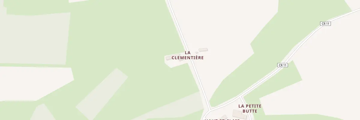Plan du 5187 La Clementiere à Ségrie