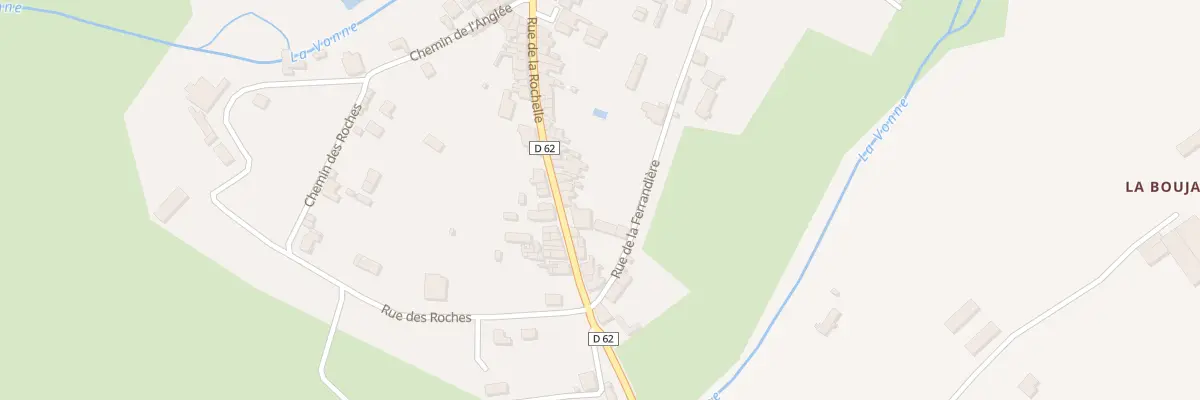 Plan du 23 Rue de la Rochelle à Sanxay