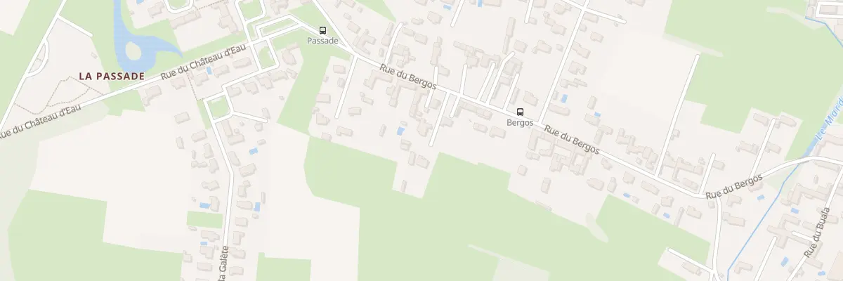 Plan du 29B Rue du Bergos à Ibos