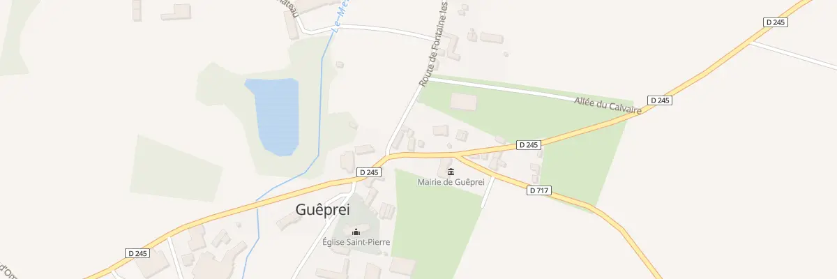 Plan du 31 Rte de Coulonces à Guêprei