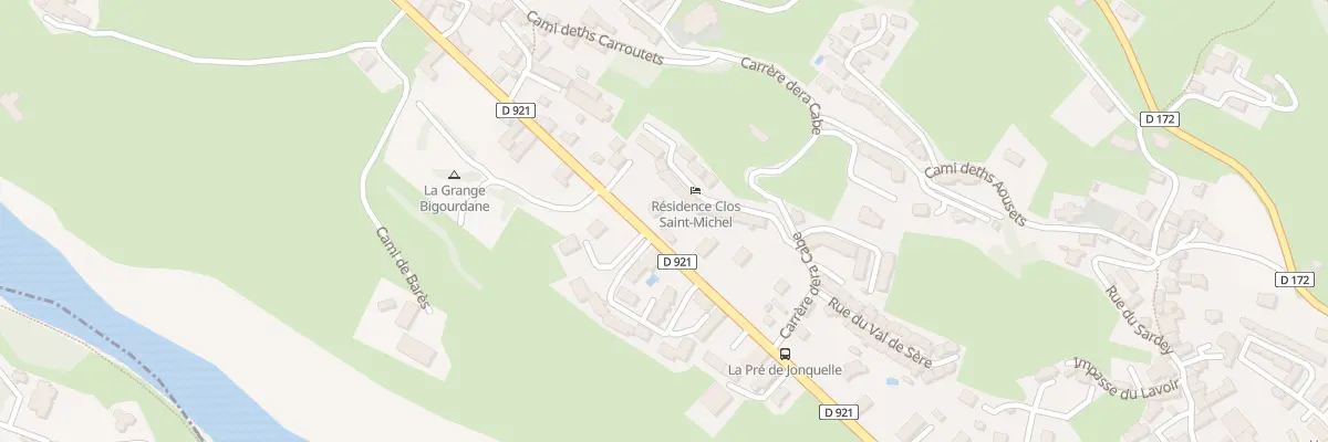 Plan du 24 Av du Barège à Esquièze-Sère