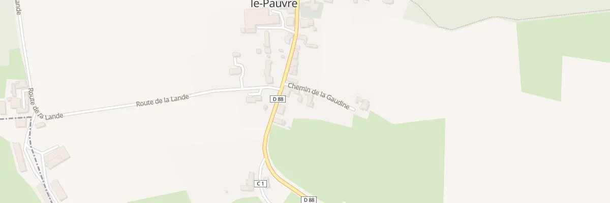 Plan du 30 Che de la Gaudine à Bernay-Neuvy-en-Champagne