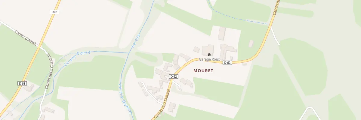 Plan du 370 Cami Deu Mouret à Montaner