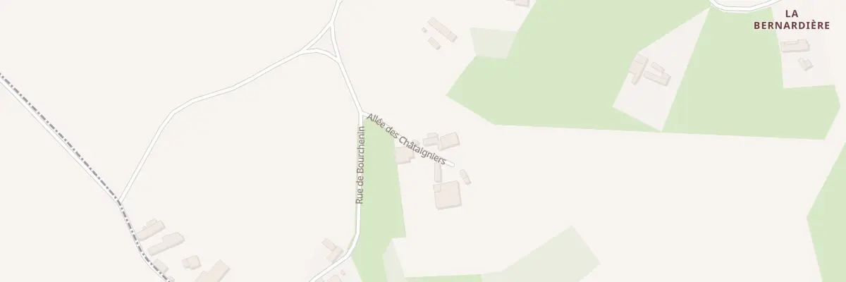 Plan du 1 All des Chataigniers Bourcheni à Saint-Coutant