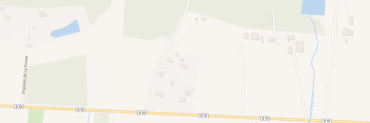Plan du 3 Rangeard à Porchères