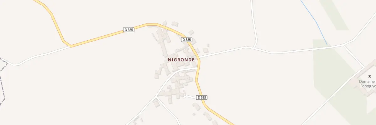 Plan du 5093 Nigronde à Saint-Amant-de-Nouère