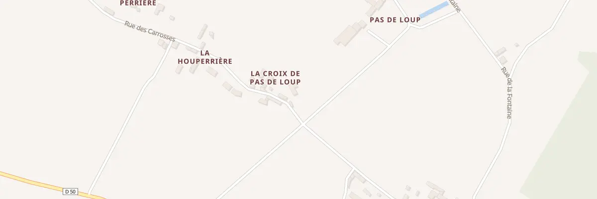 Plan du 2 Rue des Carrosses à Saix