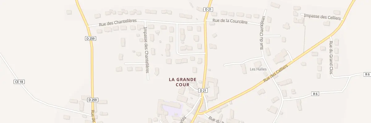 Plan du 3 Rue de la Touche à Assé-le-Boisne