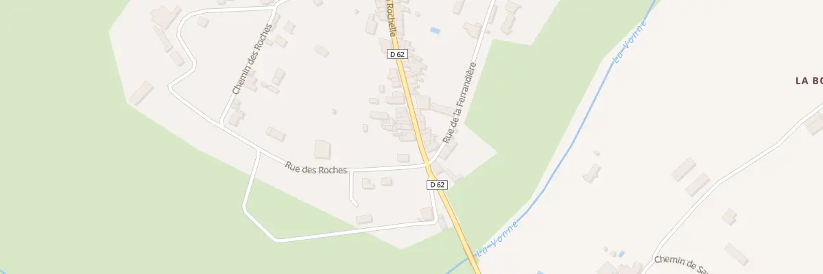 Plan du 36B Rue de la Rochelle à Sanxay