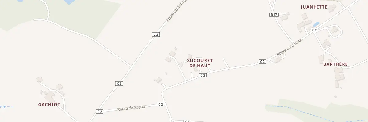 Plan du 5040 A Sucouret de Haut à Bourrouillan
