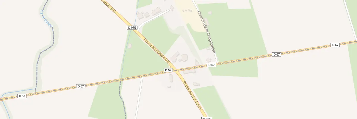 Plan du 1 Qua de la Gare à Caussade-Rivière
