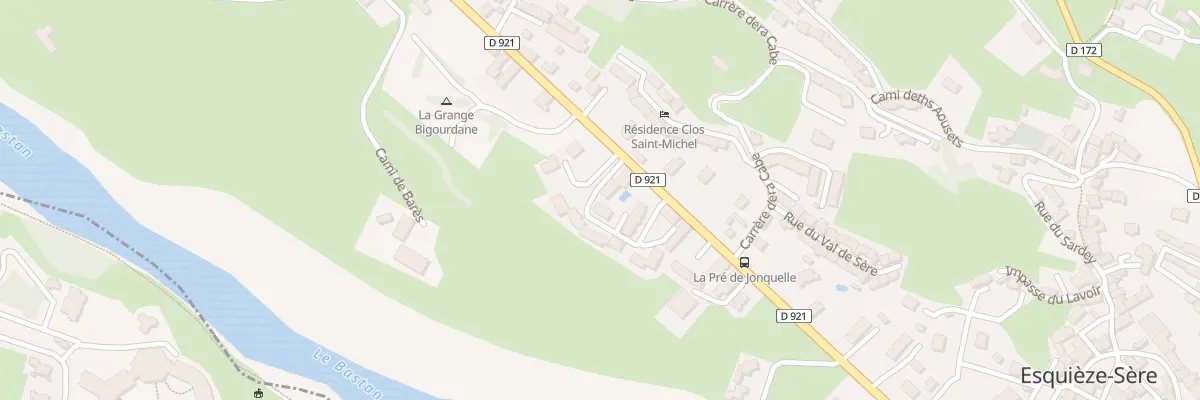Plan du 41 Av du Barège à Esquièze-Sère