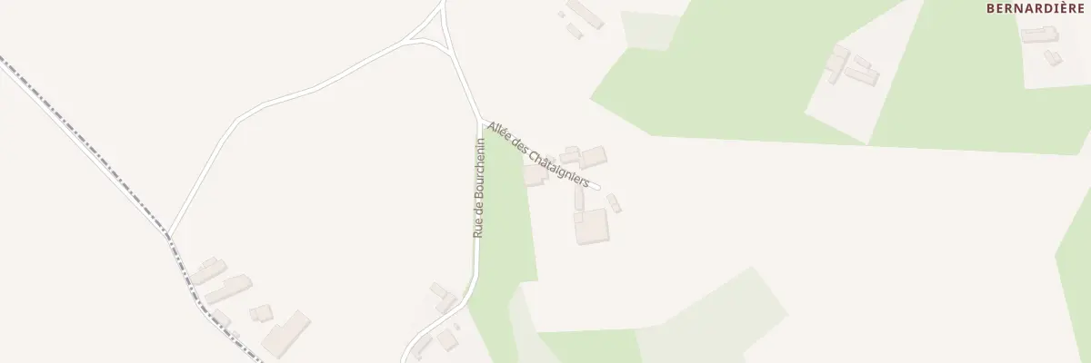 Plan du 2 All des Chataigniers Bourcheni à Saint-Coutant
