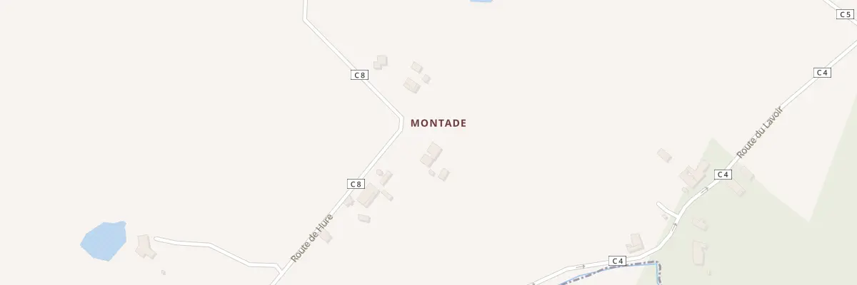 Plan du 524 Rte de Hure à Noaillac