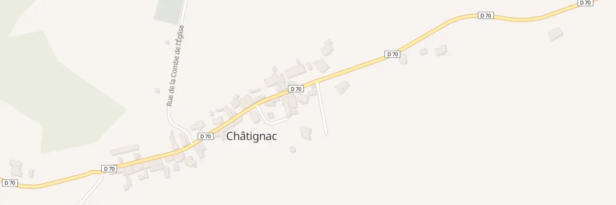 Plan du 5048 Le Bourg à Châtignac
