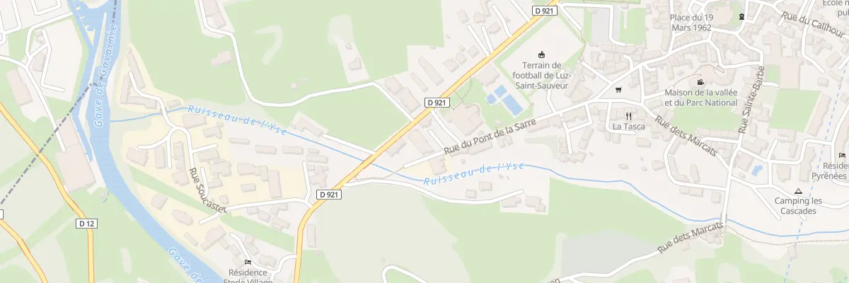 Plan du 6 Rue du Pont de la Sarre à Luz-Saint-Sauveur