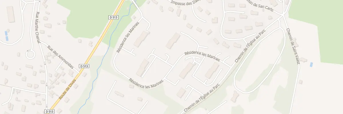 Plan du 417 Che de Bois Lurette à Villers-sur-Mer