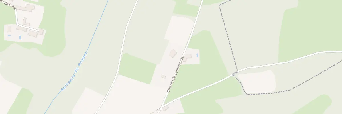 Plan du 61 Chem Lahourcade à Lahitte-Toupière
